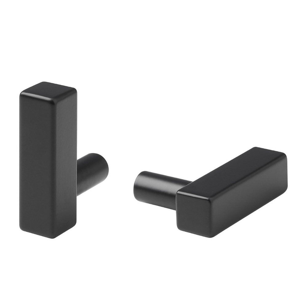 2 Pack - IKEA - GRIBBOL Knob Black Color